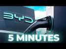 BYD FRAPPE FORT ! Une recharge en 5 MINUTES