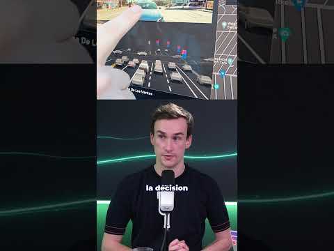 Le Cybertruck Tesla conduit tout seul… Bluffant ou flippant ? #cybertruck #tesla #shorts