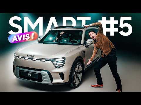 Je suis monté dans la SMART #5 : la voiture électrique qui se RECHARGE le plus RAPIDEMENT en France
