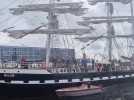 Grandes Voiles du Havre 2025. Arrivée du Belem