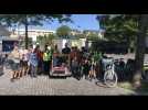 VIDÉO. A Saint-Lô, une vingtaine de personnes partent pour quatre jours de bivouac et de vélo