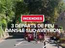 Feu dans l'Aveyron