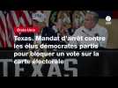 VIDEO. Texas. Mandat d'arrêt contre les élus démocrates partis pour bloquer un vote sur la carte électorale