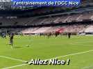 OGC Nice : les supporters étaient chauds à l'entraînement, la preuve en images !