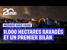 Incendie dans l'Aude : 11 000 hectares ravagés et un premier bilan