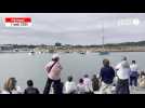 VIDÉO. Festival du Chant de Marin 2025 : les vieux gréements débarquent dans le port devant la foule