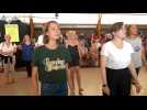 Festival interceltique de Lorient : les premiers pas de danse de Juliette et Marion Salle Carnot