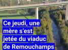 Horrible sur l'autoroute E25 : une jeune maman saute du viaduc de Remouchamps avec son bébé