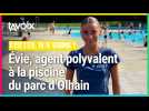 Évie, 18 ans, travaille à la piscine du parc d'Olhain cet été : « Un bon job étudiant ! »