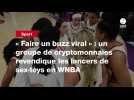 VIDEO. « Faire un buzz viral » : un groupe de cryptomonnaies revendique les lancers de sex-toys en WNBA