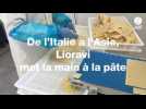 VIDÉO. De l'Italie à l'Asie, Lioravi met la main à la pâte