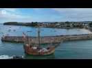 Festival du Chant de marin : les bateaux sont arrivés dans le port de Paimpol
