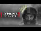 La pilote de rallye