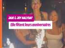 Jade & Joy Hallyday : Elles fêtes leurs anniversaires. 21 ans et 17 ans.