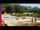 J-7 avant le Cabaret vert : le montage du pont s'accélère
