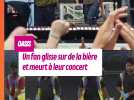 Chute mortelle au concert d'Oasis : un fan meurt après avoir glissé sur de la bière