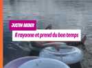 Justin Bieber : il rayonne et prend du bon temp
