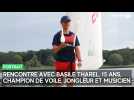 À 15 ans, il est champion de voile, jongleur et musicien : nous avons rencontré Basile Tharel
