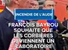Incendie dans l'Aude : le plan de sauvegarde et d'avenir de François Bayrou