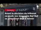 VIDEO. Avant la décision du tribunal ce jeudi, les magasins Naf Naf se préparent déjà à fermer