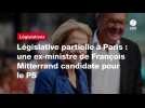 VIDEO. Législative partielle à Paris : une ex-ministre de François Mitterrand candidate pour le PS