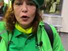 Mireille, travailleuse à Arlon, nous explique pourquoi elle manifeste ce mardi
