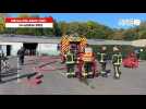 VIDÉO. Un agent de la ville blessé dans un incendie à l'Atelier carnaval d'Hérouville-Saint-Clair