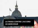 La FNSEA contre l'accord UE-Mercosur à Paris, le 14 octobre 2025