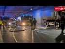 VIDÉO. Un accident XXL simulé sous un tunnel de l'autoroute A11