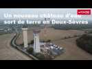VIDÉO. L'impressionnant chantier d'un château d'eau vu du ciel