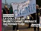 La mobilisation s'organise face à la menace de fermeture du collège de Montcornet