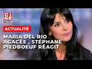 Maria Del Rio (RTL) agacée, Stéphane Piedboeuf (RTBF) réagit