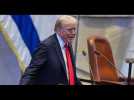 Le discours de Trump à la Knesset interrompu par l'expulsion d'un député israélien