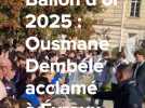 Ballon d'or 2025 : Ousmane Dembélé acclamé à Évreux