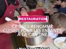 Ce chef renommé cuisine dans les cantines