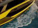 Lamborghini part à l'assaut des mers avec un bolide flottant de 30 mètres