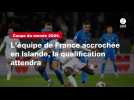 VIDÉO. Coupe du monde 2026. L'équipe de France accrochée en Islande, la qualification attendra
