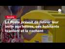 VIDEO. La Poste prévoit de retirer leur boîte aux lettres, ces habitants la volent et la cachent