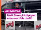 Le réalisateur Cédric Gimenez et l'actrice Adèle Exarchopulos arrivent à NRJ pour l'émission de Camille Combal