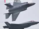 Trois des quatre F-35 ont atterri à la base aérienne de Florennes