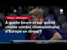 VIDÉO. France - Allemagne. À quelle heure et sur quelle chaîne voir les championnats d'Europe en direct ?