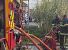 Bailleul: incendie à l'étage du Coq Bailleulois sur la place