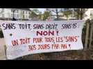 VIDEO. Des tentes en centre-ville à Saint-Nazaire contre l'expulsion de familles étrangères