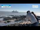 VIDÉO. Le plus gros cargo à voile du monde arrivé à Saint-Nazaire