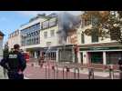 Un incendie au-dessus d'une boucherie rue de Metz au Touquet