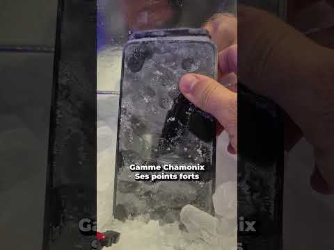Ce smartphone est arrivé dans la glace ! Crosscall Stellar-X5s de la gamme Chamonix   #shorts