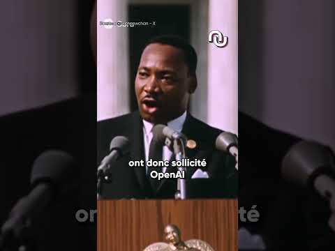 Sora interdit les vidéo de Martin Luther King #sora #ia #deepfake #shorts