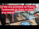 VIDÉO. Imprimantes 3D, découpeuse laser... L'université de Caen présente son fablab