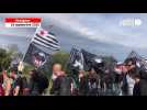 VIDÉO. « Pas de fachos en Bretagne » : un rassemblement contre une fête organisée par le RN