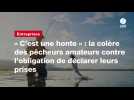 VIDEO. « C'est une honte » : la colère des pêcheurs amateurs contre l'obligation de déclarer leurs prises